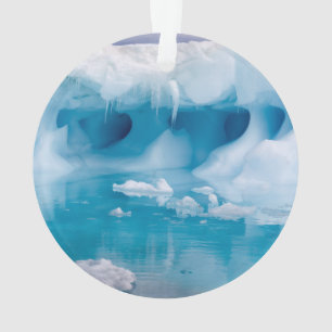 Adorno Hielo en la Antártida