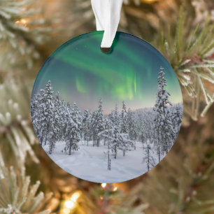 Adorno Hielo y nieve   Paisaje invernal, Finlandia