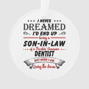 Adorno Hijo En La Ley De Un Increíble Dentista