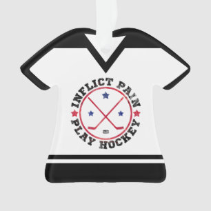 Adorno Hockey sobre el dolor, Personalizable Jersey
