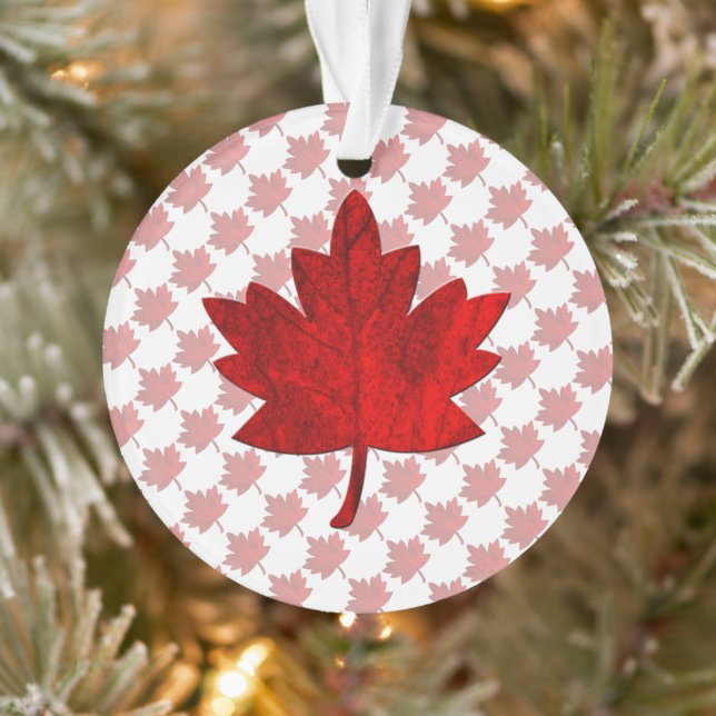 Adorno Hoja de arce de Canadá por Shirley Taylor (Árbol)