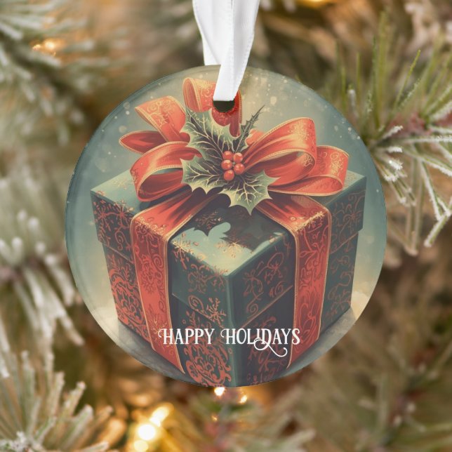 Adorno Holiday Gift Ornament (Árbol)