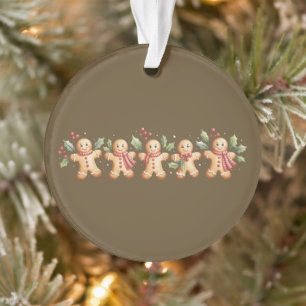 Adorno Hombre de jengibre lindo regalo de Navidad vacacio