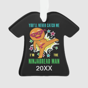 Adorno Hombre de leña personalizado que nunca me atrapará