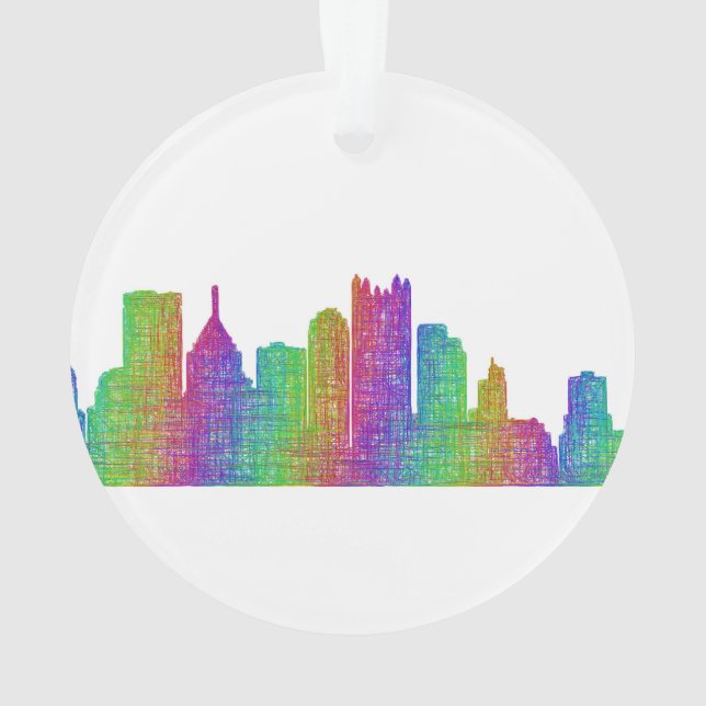 Adorno Horizonte de Pittsburgh (Reverso)