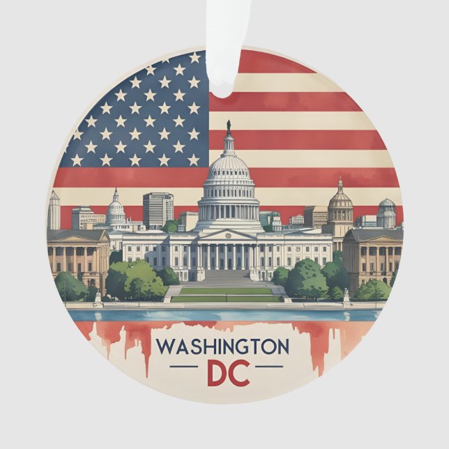 Adorno Horizonte de Washington DC (Anverso)