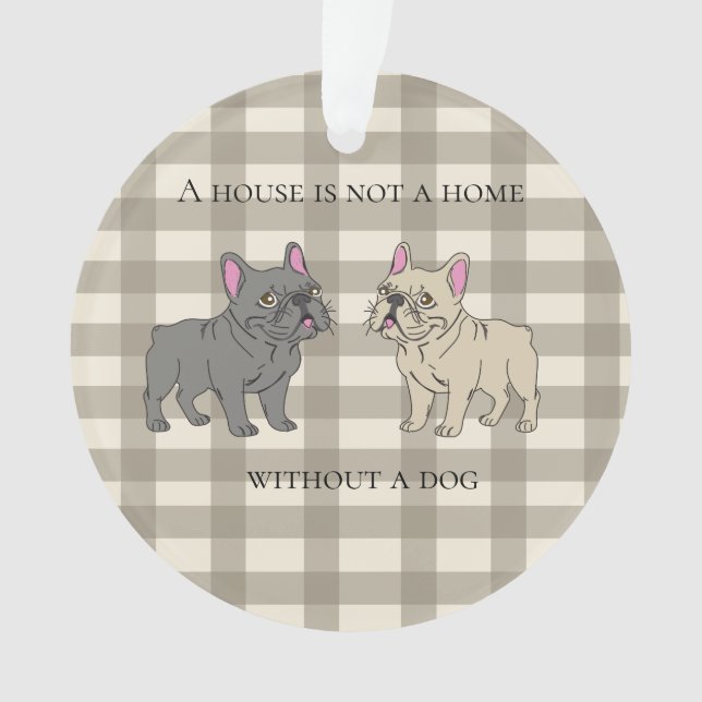 Adorno House is not a home without a dog (Anverso)