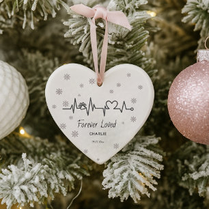 Adorno Huella de Mascota Lindo Personalizada Navidad Eleg