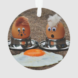 Adorno Huevos divertidos