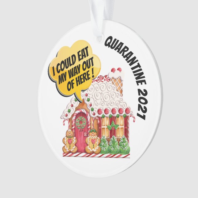 Adorno Humor Cuarentena - Ver Atrás... (Anverso)