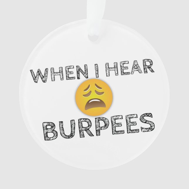 Adorno Humor divertido de gimnasia de entrenamiento (Anverso)