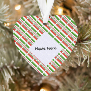 Adorno Hungría y la bandera húngara cubierta personalizad