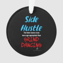 Hustle lateral vs Grind Dancing Neon Blue Text