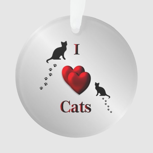 Adorno I Heart Cats (Anverso)