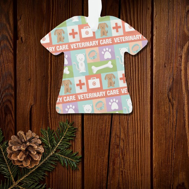 Adorno Icónico veterinario profesional diseñado (Subido por el creador)