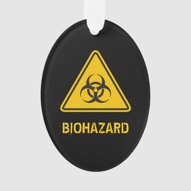 Adorno Icono de Biopeligro (Anverso)
