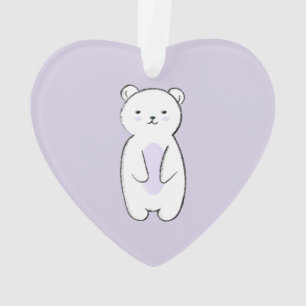Adorno Ilustracion de oso polar lindo