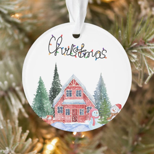 Adorno Ilustracion Kitty (Árbol)