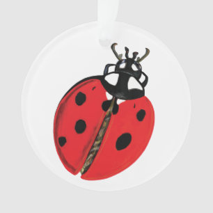 Adorno Ilustracion Lady Bug
