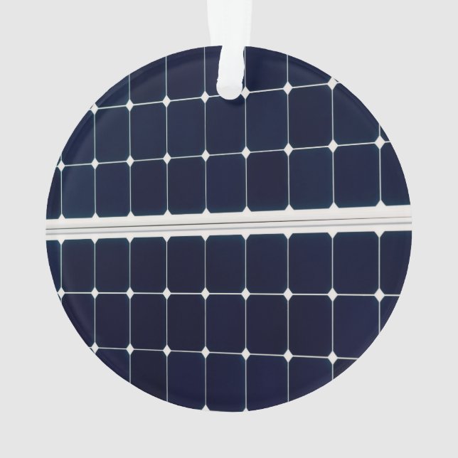 Adorno Imagen divertida de un panel de energía solar (Reverso)