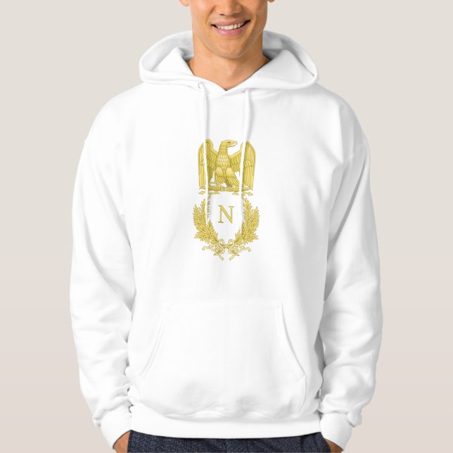 Adorno imperial de Napoleon I Eagle en sudadera (Anverso)