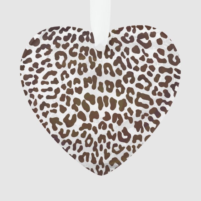 Adorno Impresión de chocolate leopardo (Anverso)