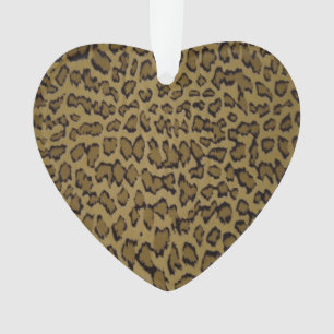 ADORNO IMPRESIÓN DE LEOPARDO ANIMAL