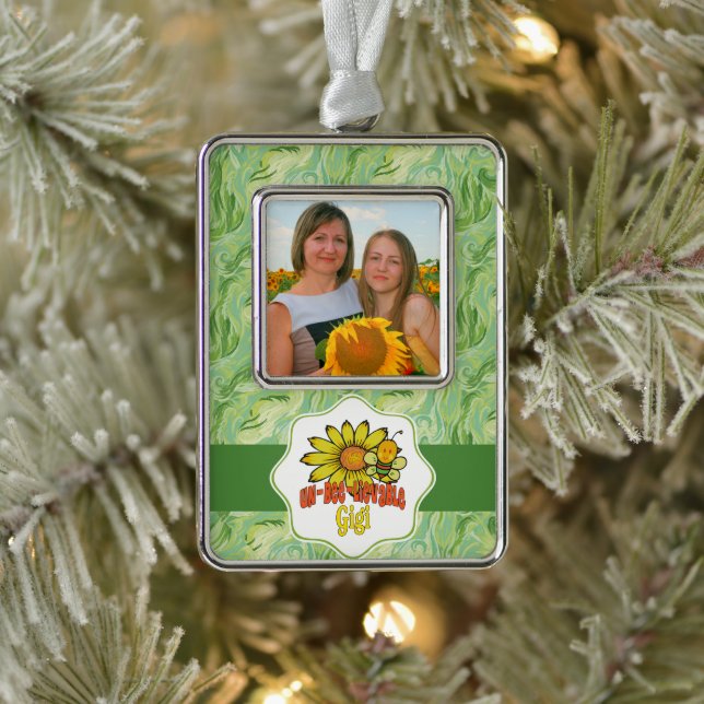 Adorno Increíble Gigi Girasol y abejas (Árbol)