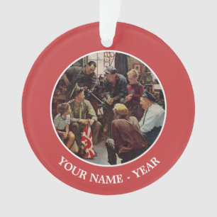 Adorno Infante de marina del regreso al hogar