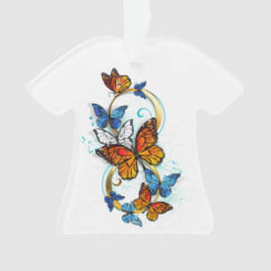 Adorno Infinidad de Mariposas Monarca