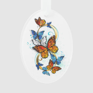 Adorno Infinidad de Mariposas Monarca