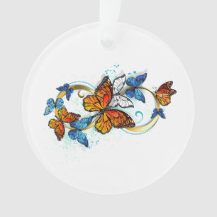 Adorno Infinidad de Mariposas Monarca