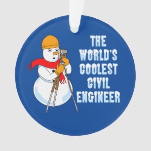 Adorno Ingeniero Civil más Coolest