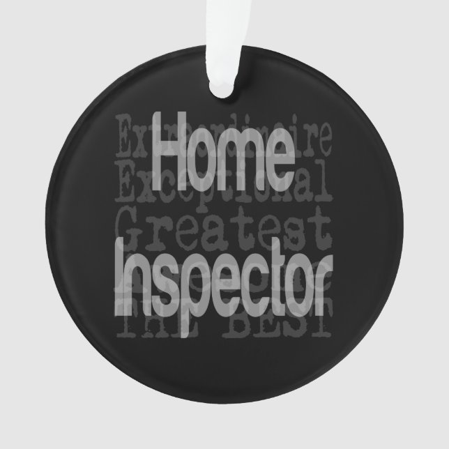 Adorno Inspector de casa Extraordinaire (Anverso)