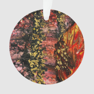 Adorno Inspirado por los incendios de California