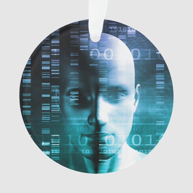 Adorno Investigación médica en genética y ciencia de la (Anverso)