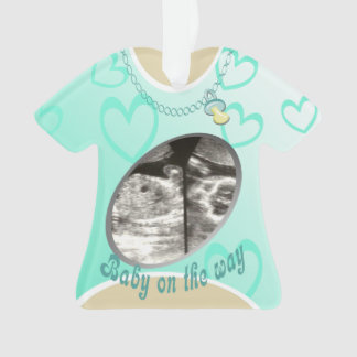 Adorno Invitación del bebé de la camiseta de maternidad