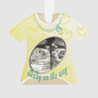 Adorno Invitación del bebé de la camiseta de maternidad
