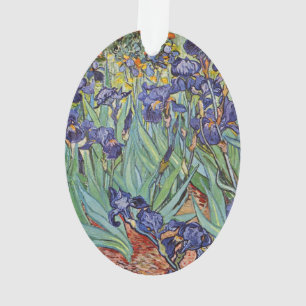 Adorno Iris de Van Gogh Pintura Impresionista