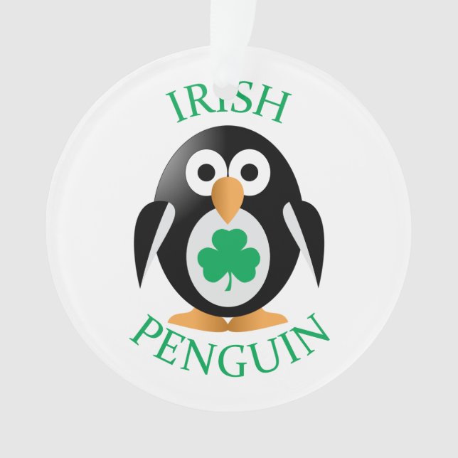 Adorno Irish penguin (Anverso)
