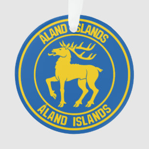Adorno Islas Åland Ronda Emblem