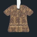 Adorno Jaena Beach Primitive hawaiano Tapa Aloha Shirt<br><div class="desc">Color marrón. Las tapas hawaianas antiguas son la inspiración de este diseño primitivo utilizado en las culturas polinesia y hawaiana. Este tipo de diseños se imprimieron a menudo en camisetas y pareau de aloha para bailarines hula tradicionales.  Este diseño se presenta en varios colores.</div>