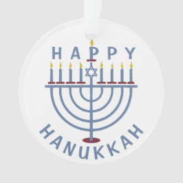 Adorno Jánuca feliz Menorah