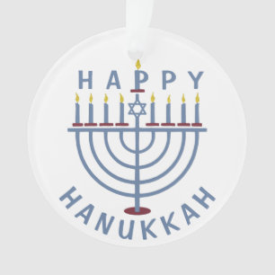 Adorno Jánuca feliz Menorah