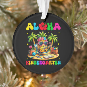 Adorno Jardín de infancia Aloha Piña Hawaii Vuelta al col
