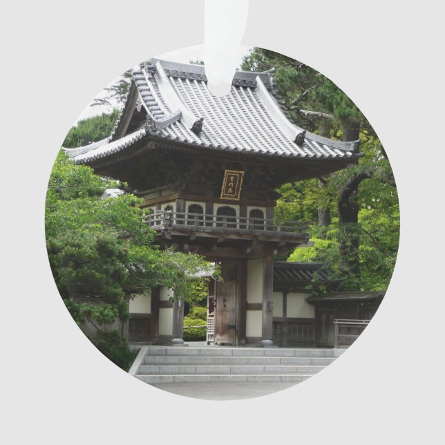 Adorno Jardín de té japonés en San Francisco (Anverso)