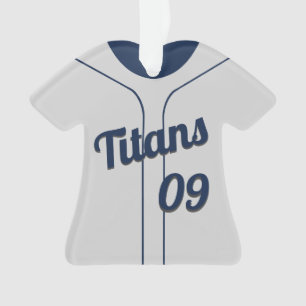 Adorno Jersey de béisbol con foto