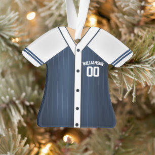 Adorno Jersey de béisbol personalizado con colores de equ