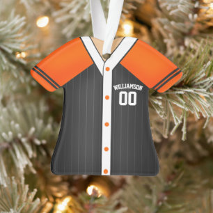 Adorno Jersey de béisbol personalizado con colores del eq