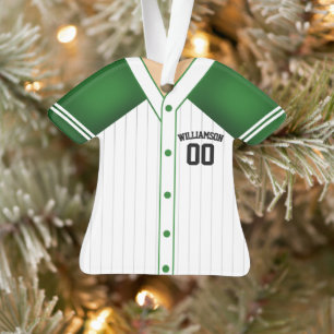 Adorno Jersey de béisbol personalizado de colores de equ